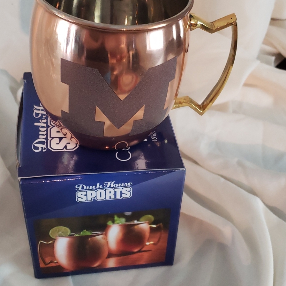 NWT Copper Moscow Mule Mug (Michigan) A14